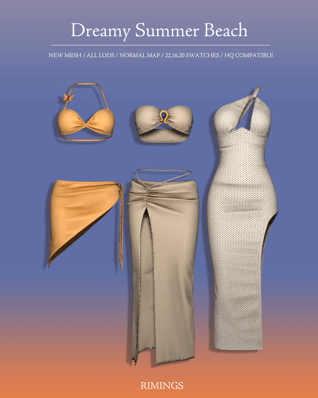 Скриншот мода Пляжная одежда Dreamy Summer Beach